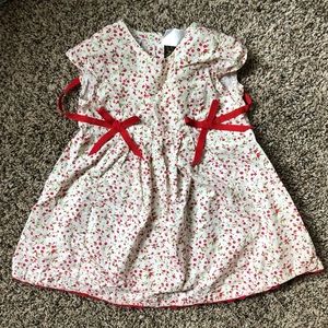 Classic look toddler girls cotton summer dress 24m